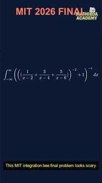 2026 MIT Integration Bee Final: Solved in 60s #math #calculus