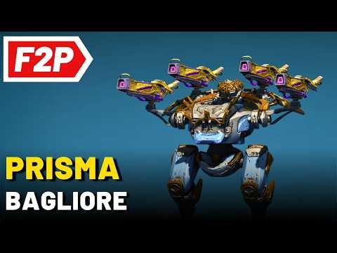 Bagliore Prisma - War Robots Gameplay (No Commentary) WR F2P