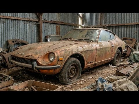 ASMR Car Restoration! Full Restoration of a 1971 Datsun 240Z from Total Disrepair to New