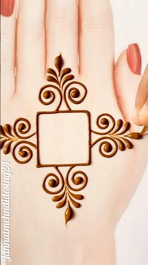 Arabic Mehndi Design | Beautiful Quick and Easy Prettiest Henna Design for Back Hand | Beautiful