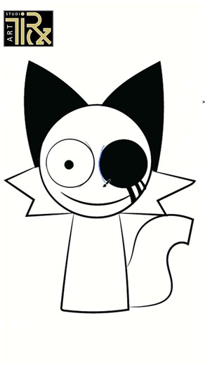 DA 478b how to draw Acid (DJ GG) (sprunki)