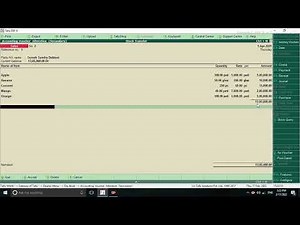 Tally ERP 9 in Total Amount Discount