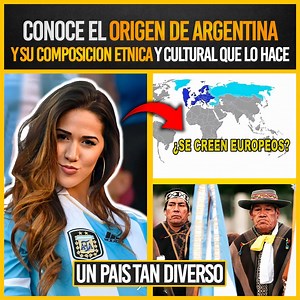 1.6M views · 10K reactions | Conoce El origen de Argentina y su composición étnica y cultural que lo hace un País tan diverso… | Millonarios Reales | Facebook