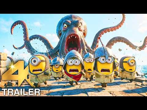 MINIONS AND MONSTERS Trailer (4K ULTRA HD) 2026 | MINIONS 3