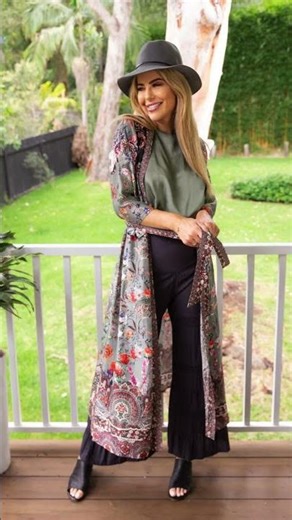 The Jolene Duster - Silk Blend from Cienna Designs