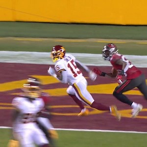Heinicke delivers a dime to Steven Sims for the TD! 📺: #TBvsWAS on NBC 📱: NFL app // Yahoo Sports app | NFL