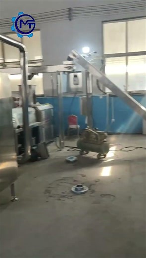 Fish feed processing line