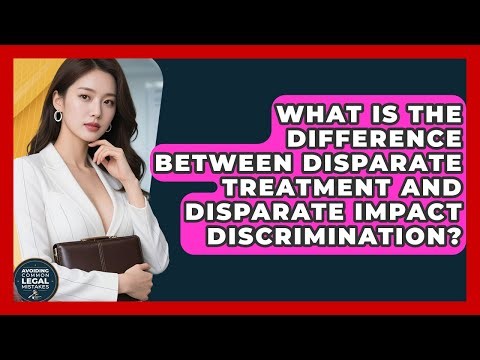 What Is The Difference Between Disparate Treatment And Disparate Impact Discrimination?