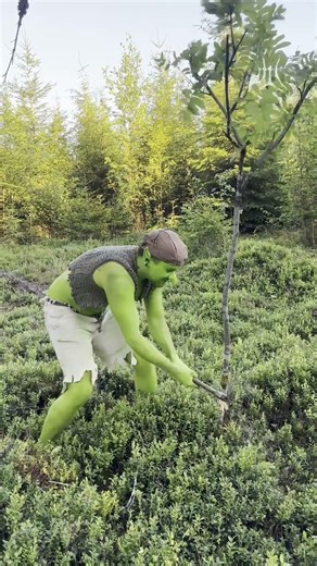 Got wood? | Goblin's Die #irl #goblincore #indiegamedev #gamedev #coopgaming #goblins #woodcutting