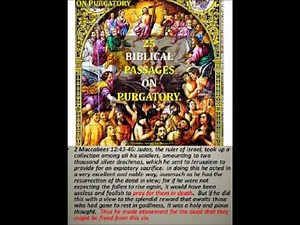 PURGATORY: HOW TO AVOID IT.