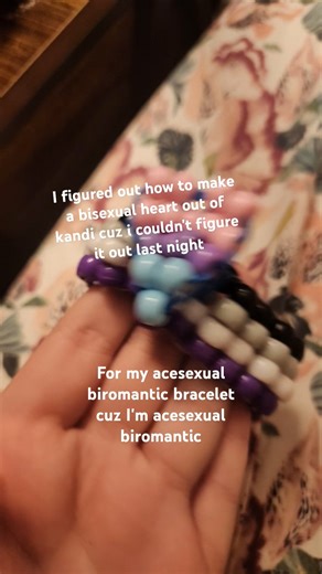 hehe I'm so happy i figured out how to make the bi flag in a heart ain't perfect but i love it :3