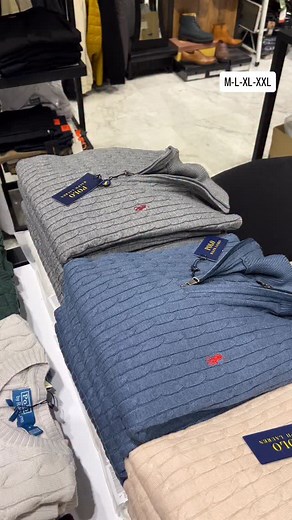 3.1K views · 1.6K reactions | Tricot a demi zip torsadée 朗 Tailles : M-L-XL-XXL Tel : 0649159071 Localisation: https://maps.app.goo.gl/gaQz4pqxkeaV4L2o6?g_st=ipc | Galerie El-AZZAOUI | Facebook