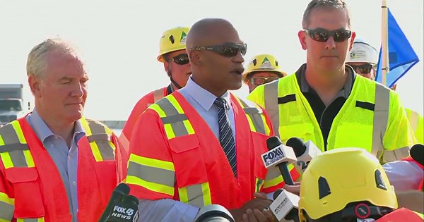 Maryland lawmakers tour Baltimore Key Bridge demolition site as rebuild continues