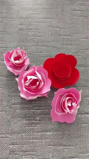 DIY Rolled Paper Roses | Budget Temu Hack vs. Pinterest inspired 🌹