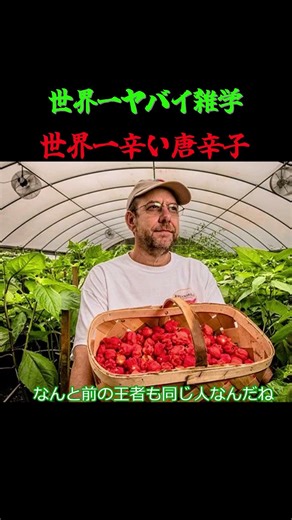 Pepper X が世界一辛い唐辛子に認定された！ #おもしろ雑学 #ギネス #ギネス記録 #トリビア #豆知識 #雑学