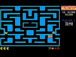Ms Pacman classic arcade game!