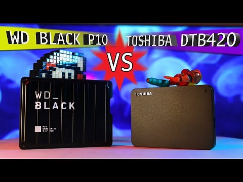 Western Digital Black P10 vs. Toshiba Canvio Basics - BEFORE YOU BUY!