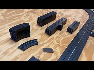 Aurora Slot Car Table Layout Progress