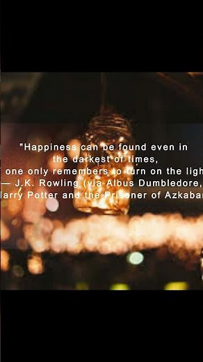 "Finding Light in Darkness – Inspiring Quote from Dumbledore"