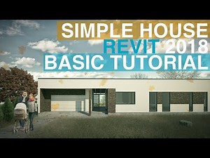 Simple house Revit 2018 basic tutorial
