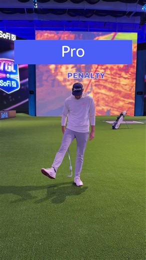 There’s levels to the wedge bounce game. ‪@TGL‬ #golfer #progolfer #goingpro #golftips #golf