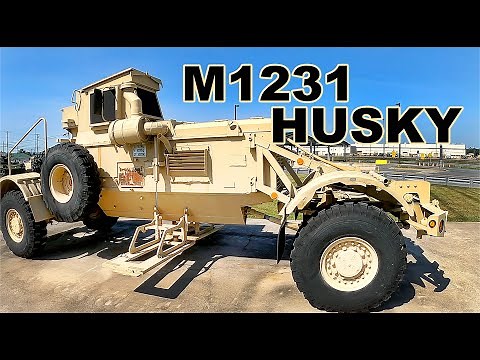 U.S. Army M1231 Husky Vehicle Mounted Mine Detection | at Letterkenny Army Depot Chambersburg, Pa.
