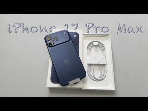 iPhone 17 Pro Max Set Up & Unboxing