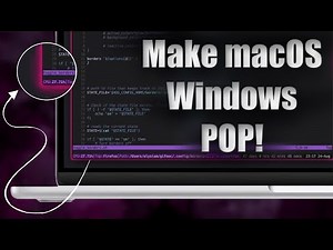 macOS Looks INSANE with This Border Hack (JankyBorders)