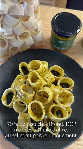 Sauce pistaches de Sicile & huile d’olive | MDLP