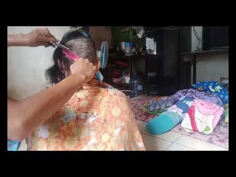 head shave woman hair girl indian