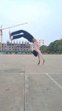 Front hand spring step by step tutorial🚫😶‍🌫️😁 #comedy