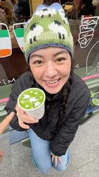 trying SHEEP matcha in Dublin 🍀🇮🇪