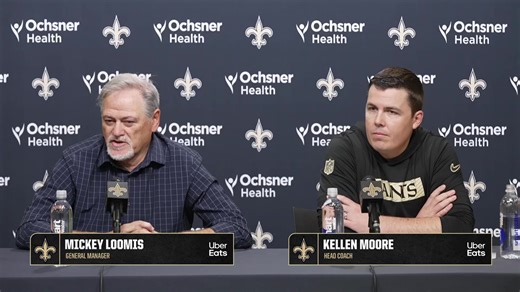 Mickey Loomis and Kellen Moore Recap 2025 Season #Saints | @UberEats | New Orleans Saints