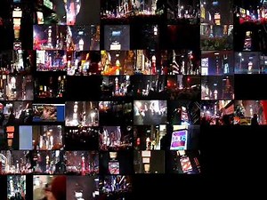 Every Crowd View of the 2006 Times Square Ball Drop at the Same Time!