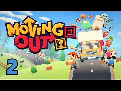 Moving Out #2 - THE BEST HOME MOVING SERVICE (2 Player Co-op Gameplay)