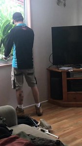 Coastal Carpet python just chillin on the second floor, outside the lounge room window 😂🐍 | Moreton Bay & Brisbane Snake Catchers 24/7