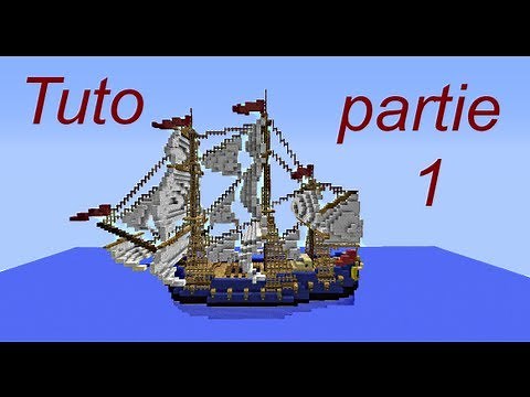 Minecraft - Boat/Ship/Vessel Tutorial 1/7