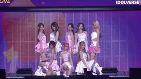 UNIS《Intro + Superwoman + curious》TMA表演舞台 240908