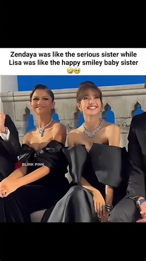 Lisa and zendaya side by side is something else 🙌🏻 #lisa #리사 #blackpink #블랙핑크