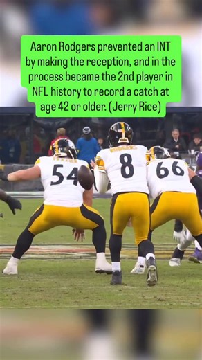 ESPN on Instagram: "Aaron Rodgers made history with this smart play 🧠 (via @nfl)"