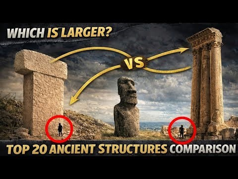 The Scale is Insane: 20 Largest Structures From Our Ancestors