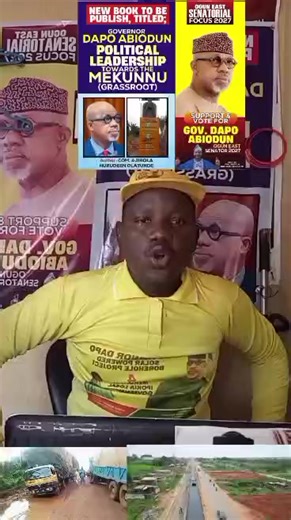 Governor Dapo's Concrete Road Initiative in Ogun State