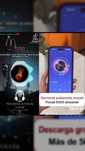 🎵 Zanurz się w świecie muzyki dzięki naszemu darmowemu odtwarzaczowi muzyki! 🎧✨ Słuchaj muzyki bez Wi-Fi lub 3G, 4G. 🔋🎶 Ciesz się ulubioną muzyką offline i za darmo! 🚀 Pobierz tę aplikację ZA DARMO