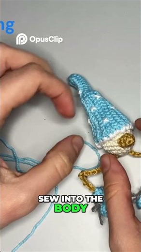 Crochet Christmas Elf Easy Head Attachment & Color Matching!