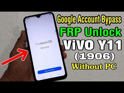ViVO Y11 (1906) FRP Unlock/ Google Account Bypass 2020 Android 9 pie (Without PC)