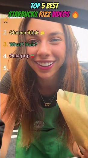 TOP 5 BEST STARBUCKS RIZZ VIDEOS 3!