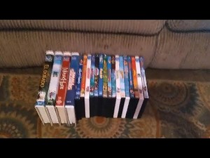 My DreamWorks VHS & DVD collection