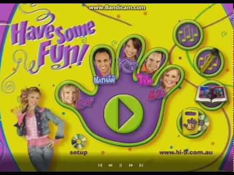 Hi-5 Have Some Fun 2007 DVD Menu Walkthrough