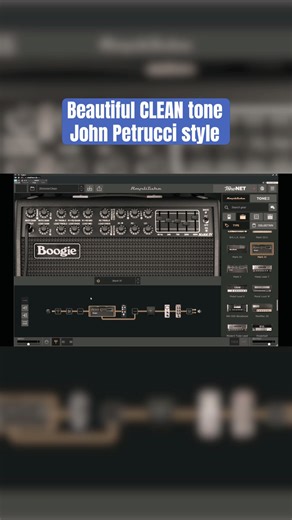 Beautiful CLEAN tone John Petrucci style #amplitube5 #guitar #musicproduction