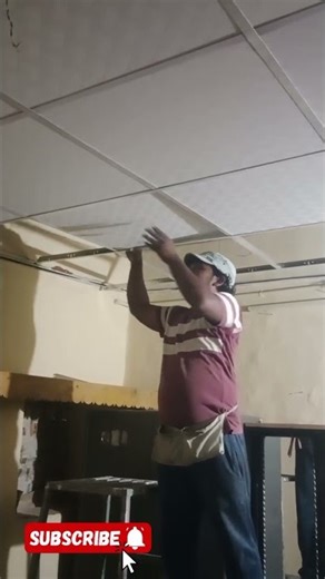 PCV Ceiling 2 by 2 Installation Work Process -Setp by Step